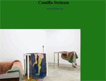 Tablet Screenshot of camillasteinum.com